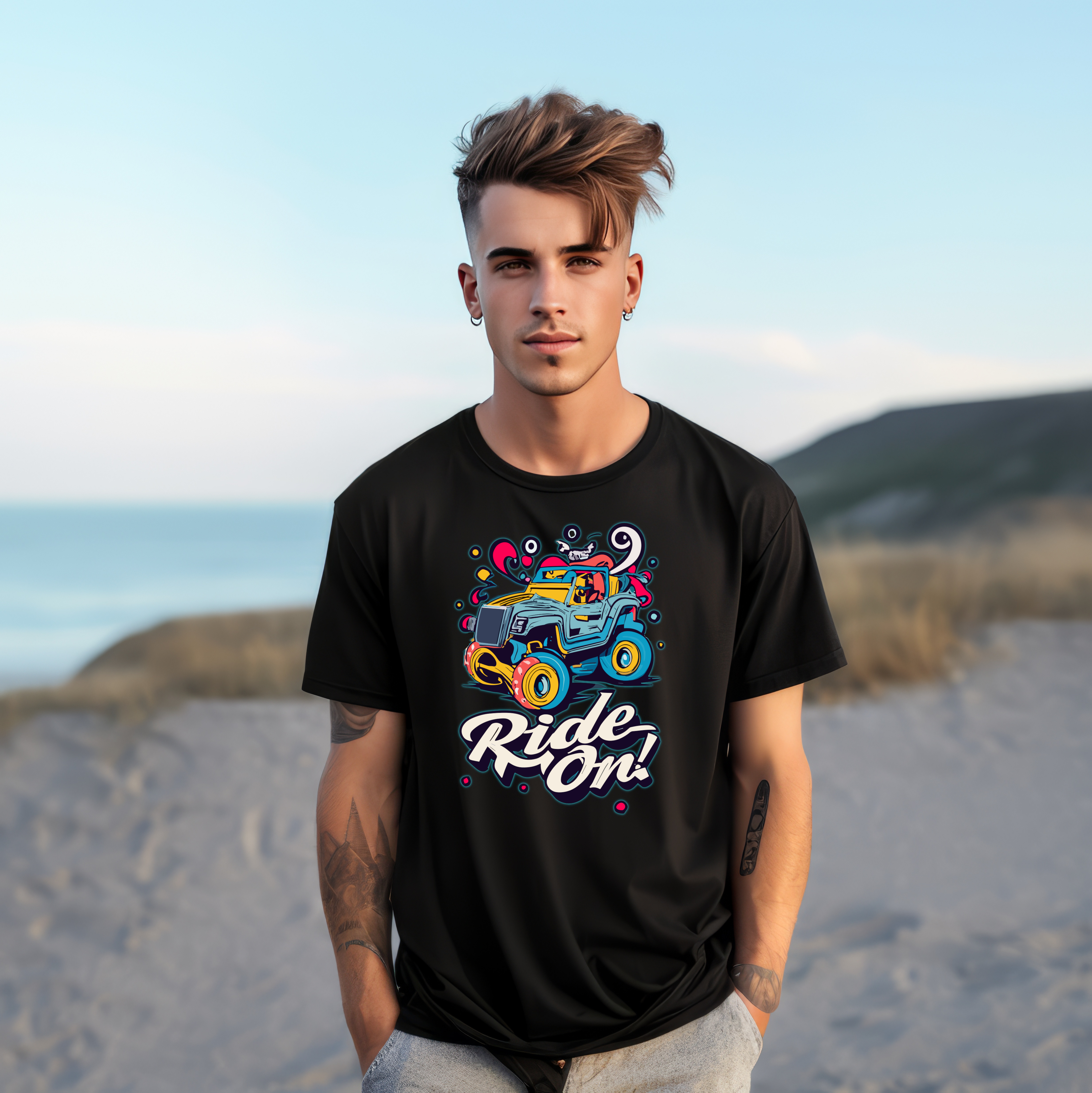 Ride-On TShirt - Showing Off Kids Electric ride-on cars! - Image 4